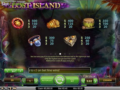Lost Island Slot Machine – Play the NetEnt Demo for Free.